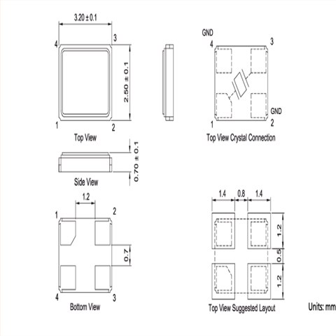 TXC晶振,贴片晶振,7M晶振,7M-12.000MAHE-T晶振