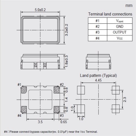 NDK晶振,温补晶振,NT5032BB晶振,Crystal Oscillators