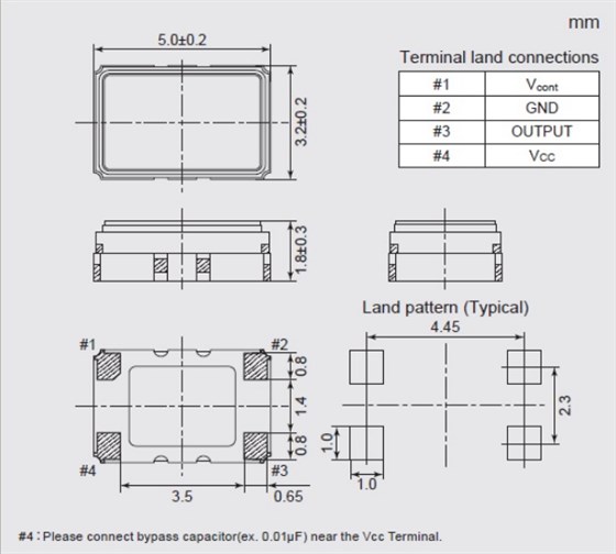 NDK晶振,温补晶振,NT5032BB晶振,Crystal Oscillators