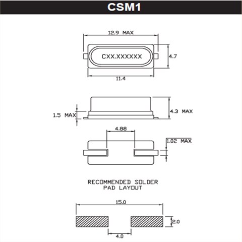 CSM1Z-A1B2C3-90-8.0D18-8.0000MHZ-18PF-50PPM-CSM1