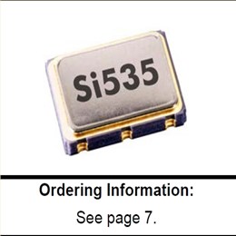 6G电信晶振/Skyworks有源差分振荡器Si535/535AC106M250DG