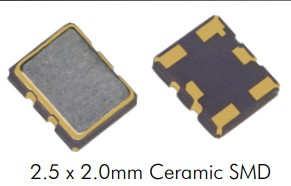 UF253/UF23最小尺寸超低抖动晶体振荡器XO,UF2532DC0156.250000,有源晶振,ECERA小体积晶振