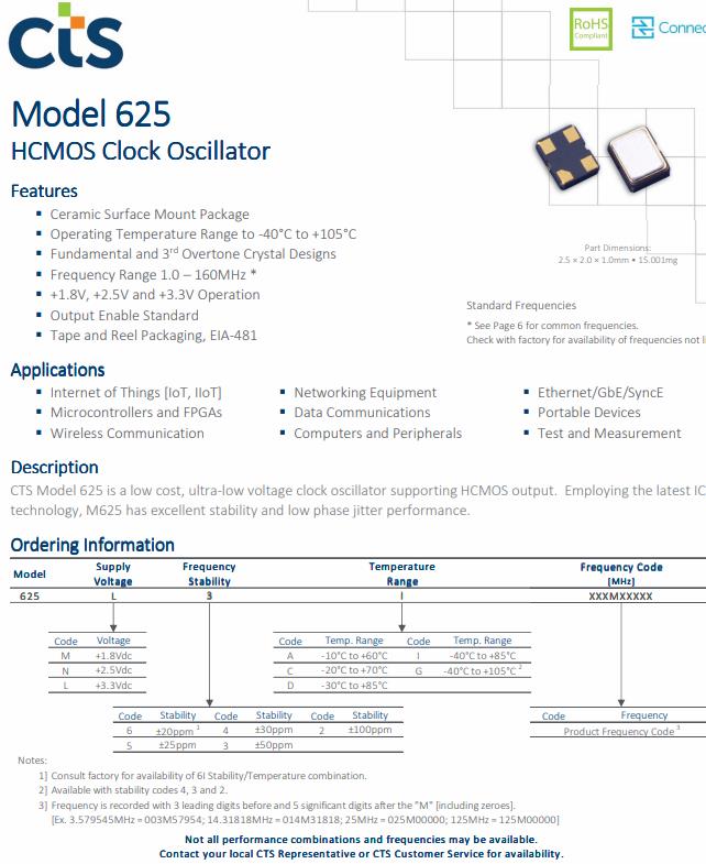 CTS 625 11