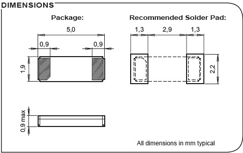 陶瓷面石英晶体谐振器,32.768K无源晶振,CC4V-T1A晶振