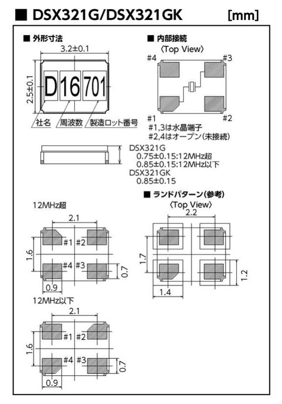 DSX321GK 3225