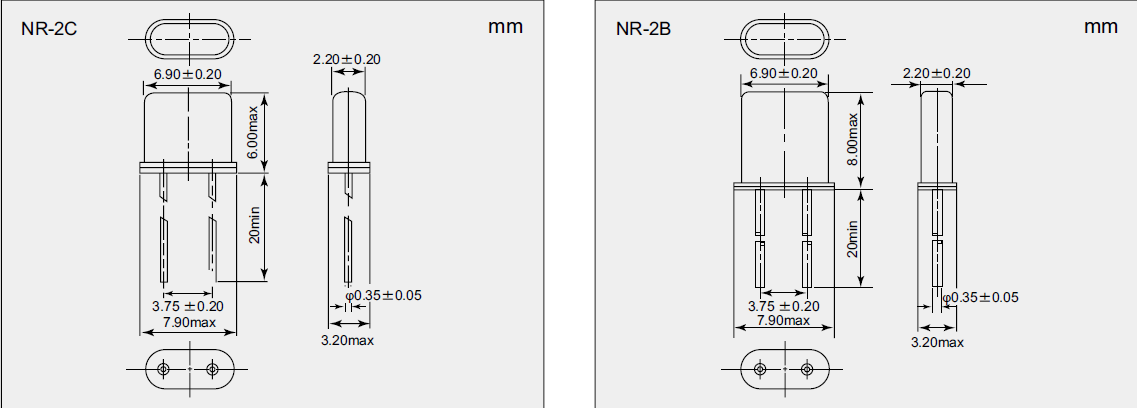DK晶振,石英晶振,NR-2B晶振,插件49U晶振