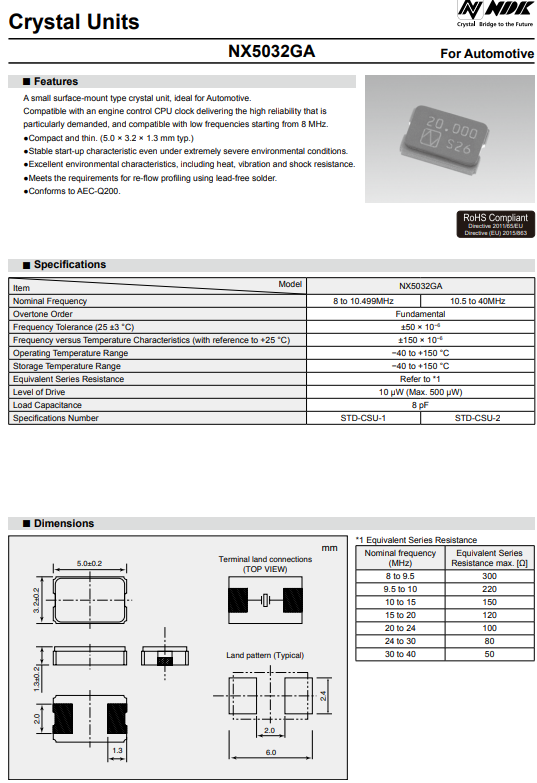 NX5032GA