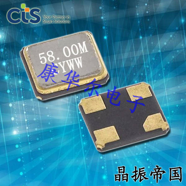 美国进口小体积CTS晶振403,403I35D18M43200高品质晶振