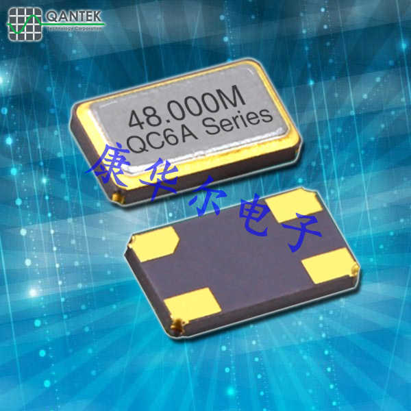 QC6A移动通信晶振,康泰克SMD晶体,QC6A25.0000F12B22R