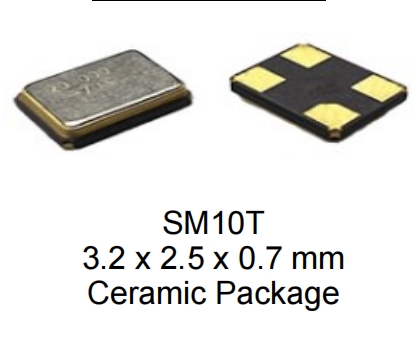 3225mm,SM10T-18-33.0M-20H1GG,33MHZ,Pletronics小体积晶振